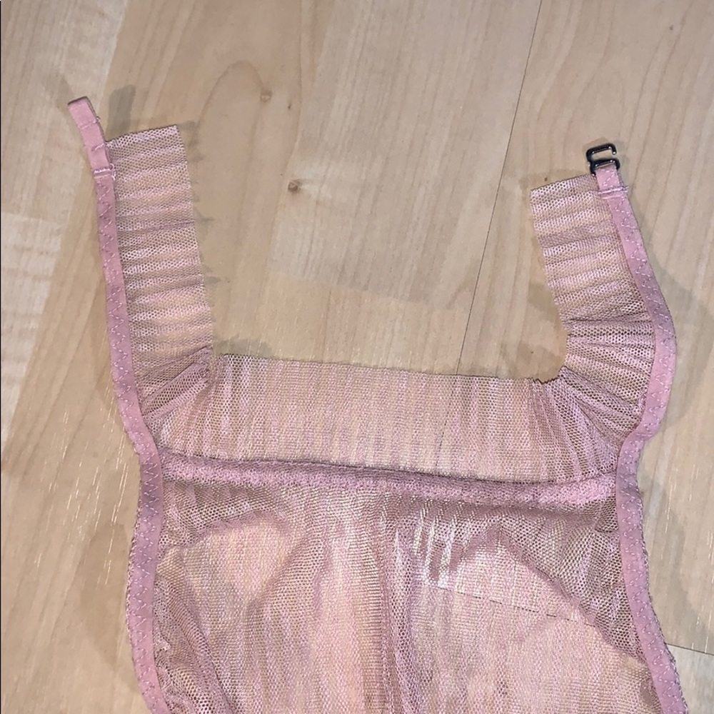 VICTORIA’S SECRET Sheer Lace & Tulle Bodysuit - Picture 6 of 11